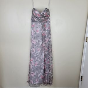 Amsale Strapless Formal Dress